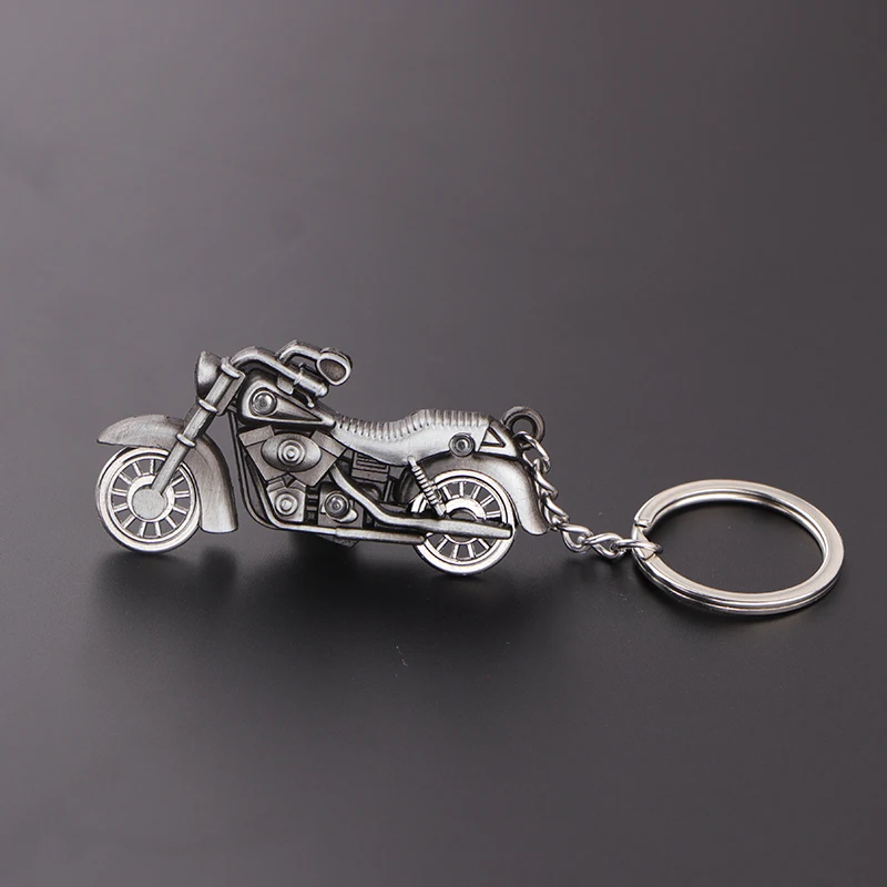 Porte-Clés de Moto en Alliage avec Pendentif, Simulation de Personnalité Lâche, Originalité, pour Homme et Femme, Hip Hop, 1 Pièce/Ensemble