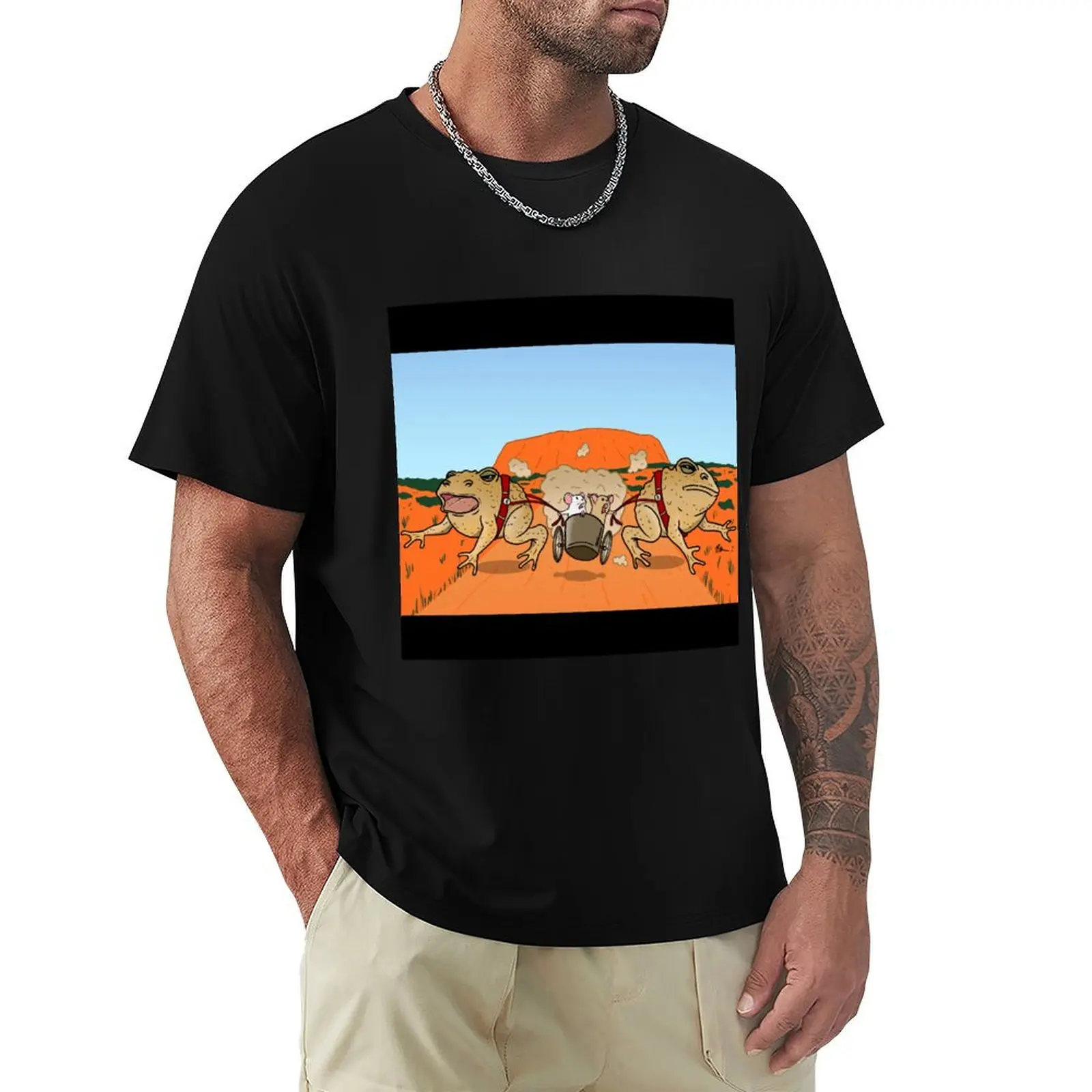 

Cane Toad Mouse Patrol T-Shirt graphic tee shirt anime plus sizes anime shirt workout shirts for men