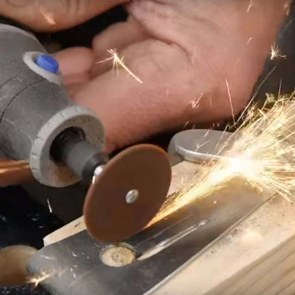 36pcs 24mm Abrasive Cutting Discs Set Reinforced Dremel Accessories Rotary Blade Grinding Wheels Cutter Tool for Craft And Engra