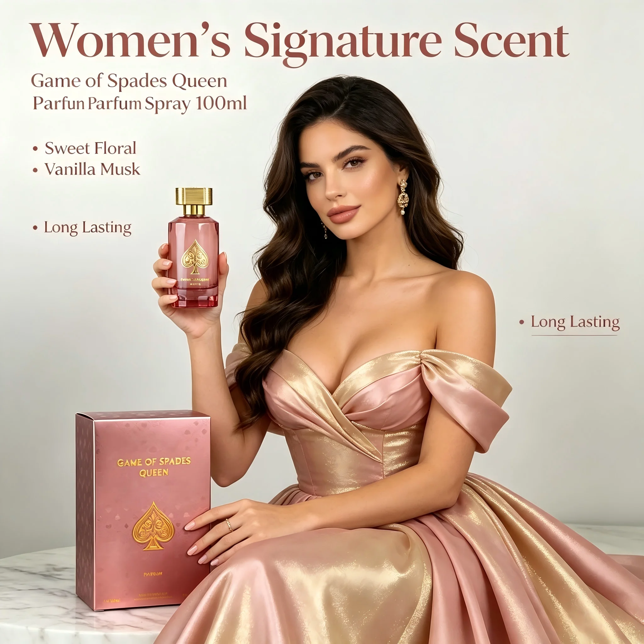 Fragrance Queen Perfume - Jo Milano Paris Game of Spades