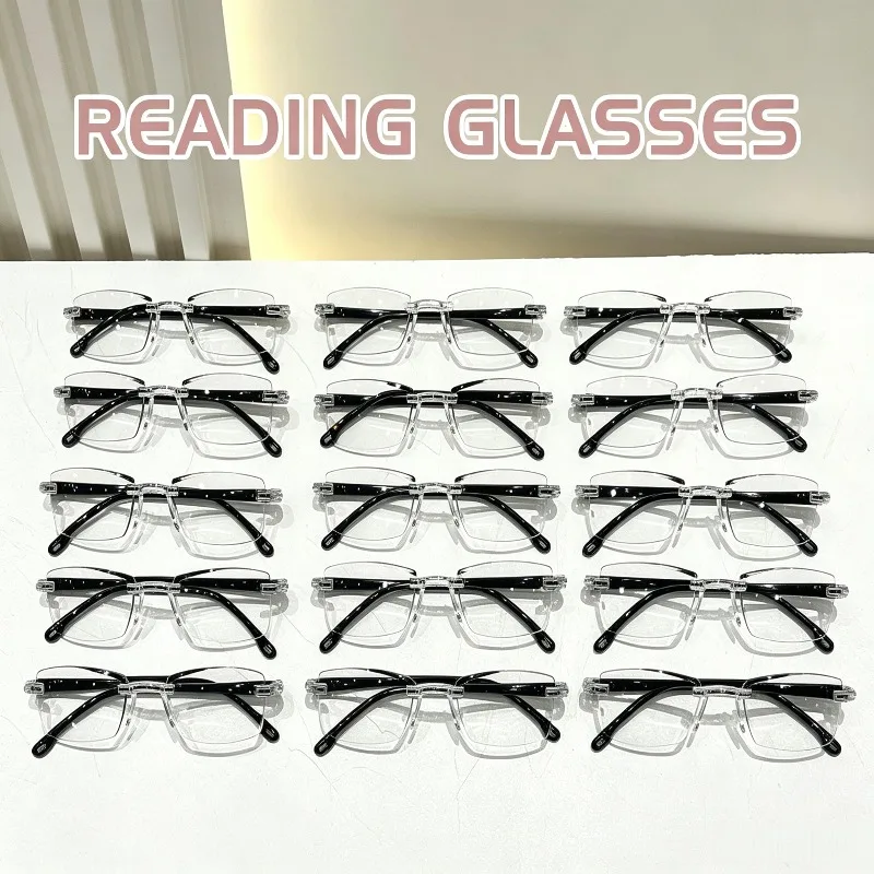 15pcs Fashion Reading Glasses Clear Glasses Anti-Electronic Blue Light Reading Glasses Reading Glasses Men/women