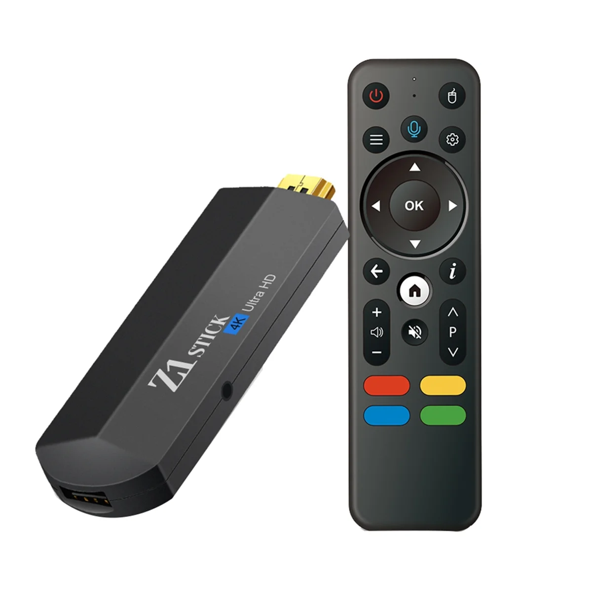 

Z1 Stick H313 2gb +16gb Rom Stick Tv Box 4k Android 11 Atv Ui Bt Voice Remote Fire Tv Stick 4k Vs Fire Stick-EU Plug