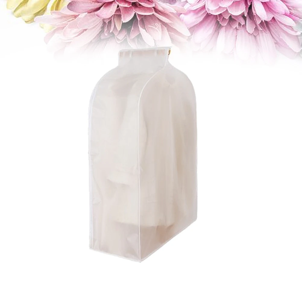 

Dust Cover Dustproof Clothes Organizer Garment Hanging Transparent Storage Bag Clothing