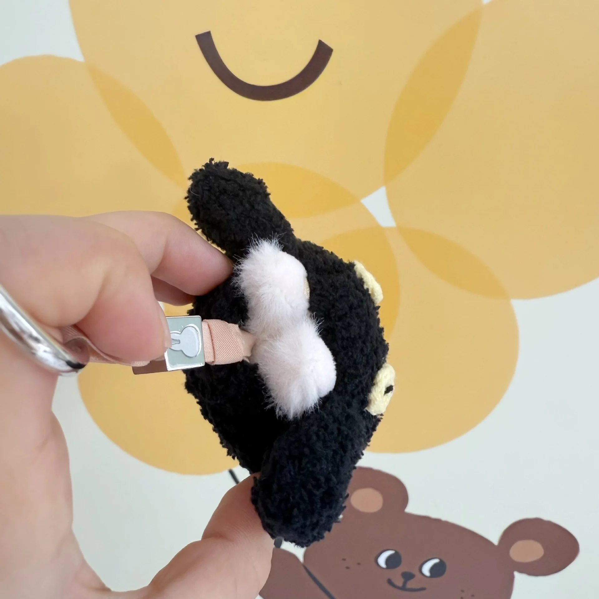 ليتل الأنف غا دمية 4.0 طبعة صغيرة لابو القماش الملابس اليدوية قبعة القط الأسود مجموعة الحقائب استبدال LABUBU #3