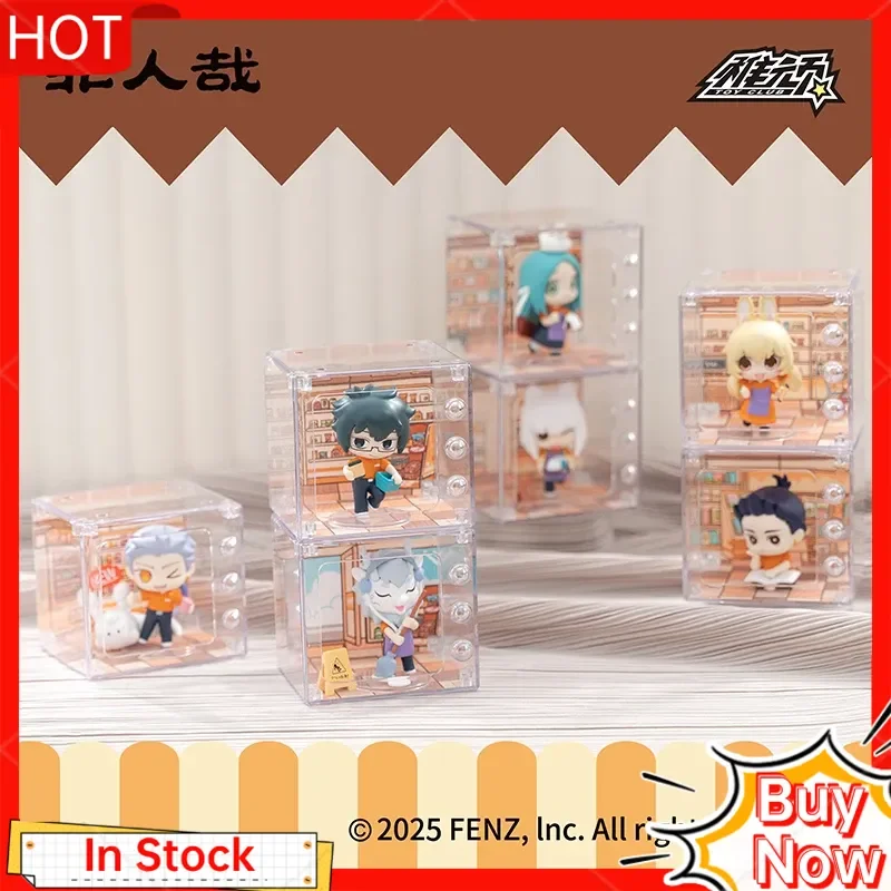 Deviant Zhiwan Mini-Figur, Blindbox, Anime-Sammlerstück, trendiges Desktop-Dekor, Convenience-Store-Serie, Spielzeug, Geschenk zum Geburtstag