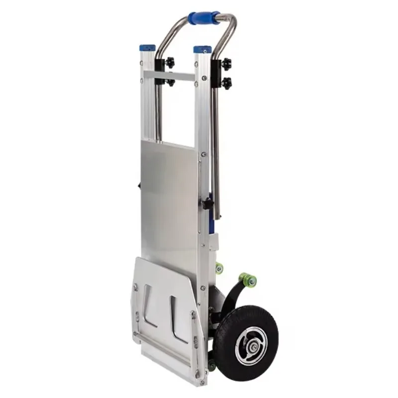 Stair Climbing Hand Trolley Easy To Pull Suitable For Residential Stair Transport Retail Goods Shifting Workshop Supply Carrying