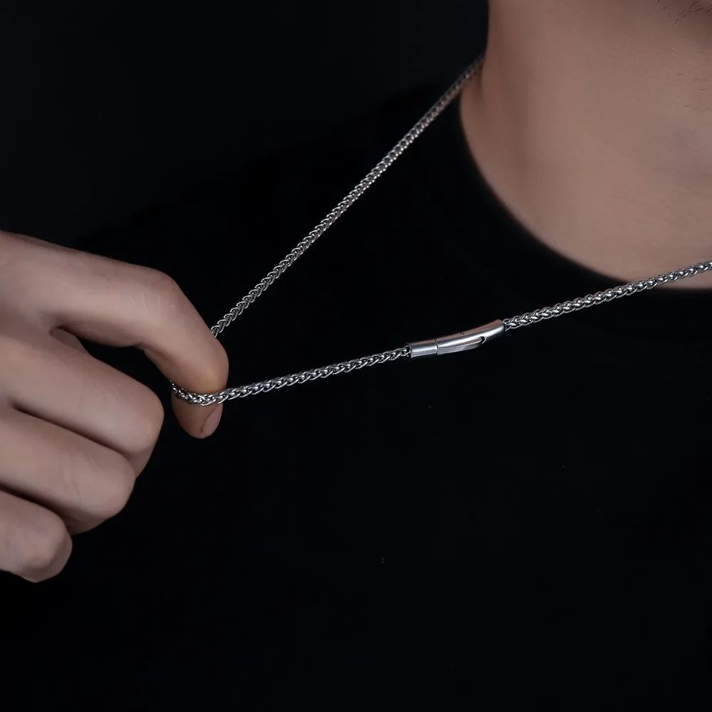 

Titanium Steel Hip-hop Style Casual Simple Women's Sweater Chain Fashionable Versatile Accessory