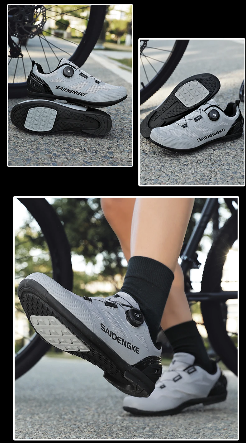 2026 Neue Professionelle Radsportschuhe für Herren und Damen, Mountainbike-Schuhe mit SPD-Klammern, MTB-Fahrradschuhe, Speed-Sneaker für Geländefahrten – Detail 19