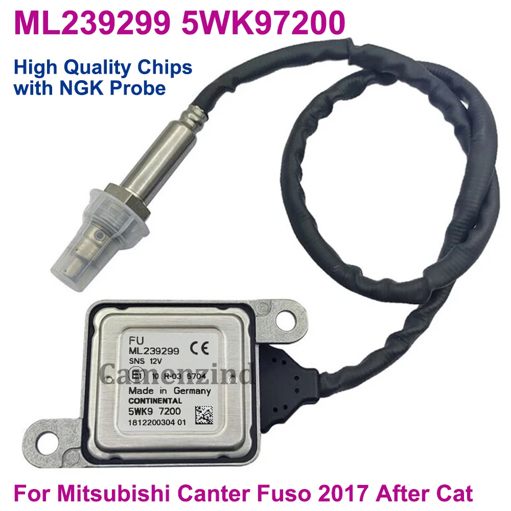 

New ML239299 ML 239299 5WK97200 5WK9 7200 12V Nitrogen Oxide Sensor Nox sensor For Mitsubishi Canter Fuso 2017 After Cat ﻿