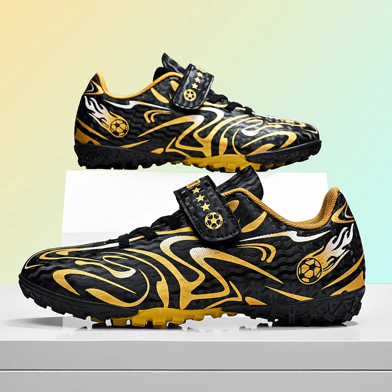 

Kids Football Field Boots Futsal Professional Non Slip Indoor Soccer Shoes Children Comfortable Ultralight Society Boys Sneaker