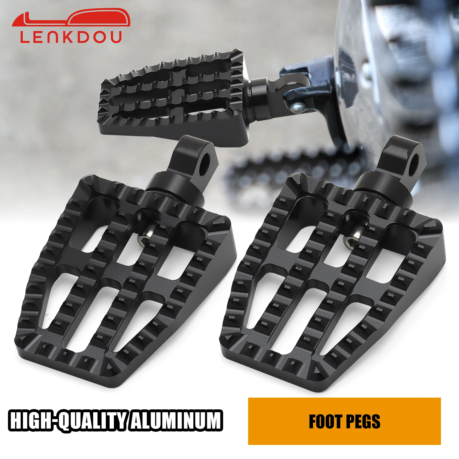 

Wide Foot Pegs Footrest MX Mini Floorboards Chopper Bobber Style Pedals for Harley Dyna Street Bob Fat Boy Sportster 883 Touring
