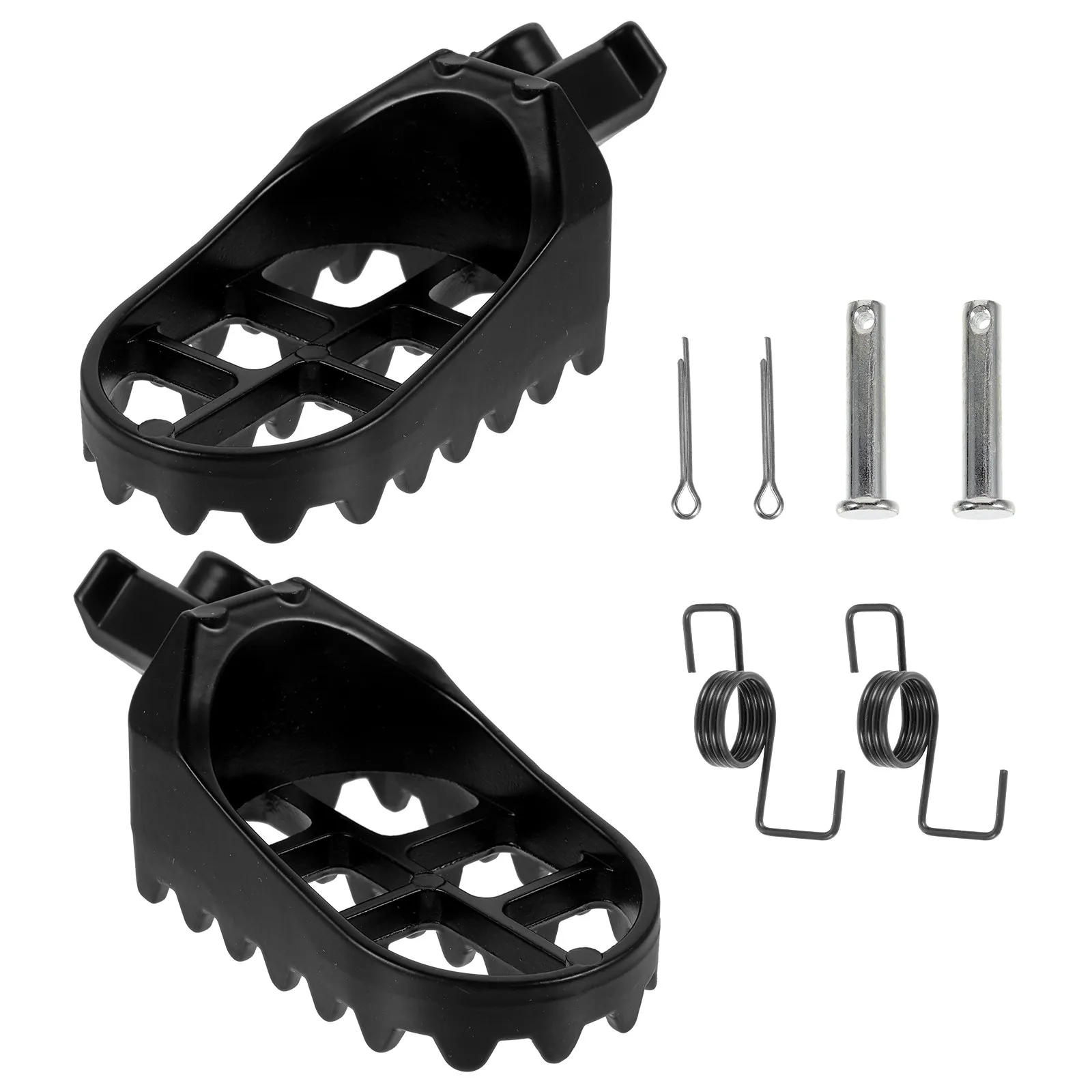 

1Pair Aluminum Dirt Bike Foot Pegs Sturdy Motorcycle Footrest Motorbike Floorboard Dirt Bike Accessory Aluminium Footpegs Pedals