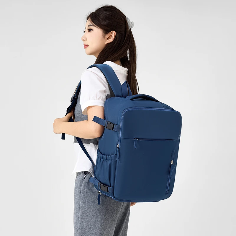 Cross-Border Large-Capacity Shoe Compartment Business Computer Bag Custom-Made Wear-Resistant Water-Repellent Casual Travel Gift Backpack