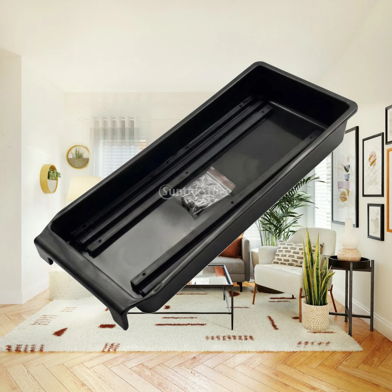 Sewing Machine Drawer with Slide Rail Universal Fit Industrial Sewing Machine Drawer Tray Organizer Sliding Molded Plastic