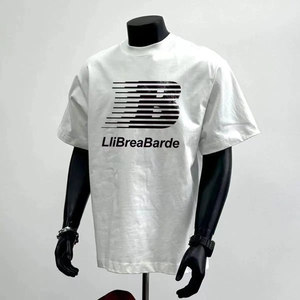 

American Retro High Street 100_ Cotton Short-sleeved T-shirt Men's and Women's Summer Fashion Brand Versatile Loose Casual Tops