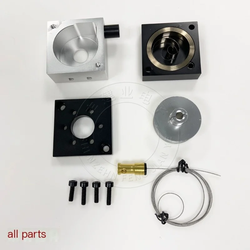 1 قطعة جهاز تشفير سحب الأسلاك، صندوق سلكي، صندوق قياس مسافة الإزاحة التناظرية بطول 1 متر، مسطرة إلكترونية #2