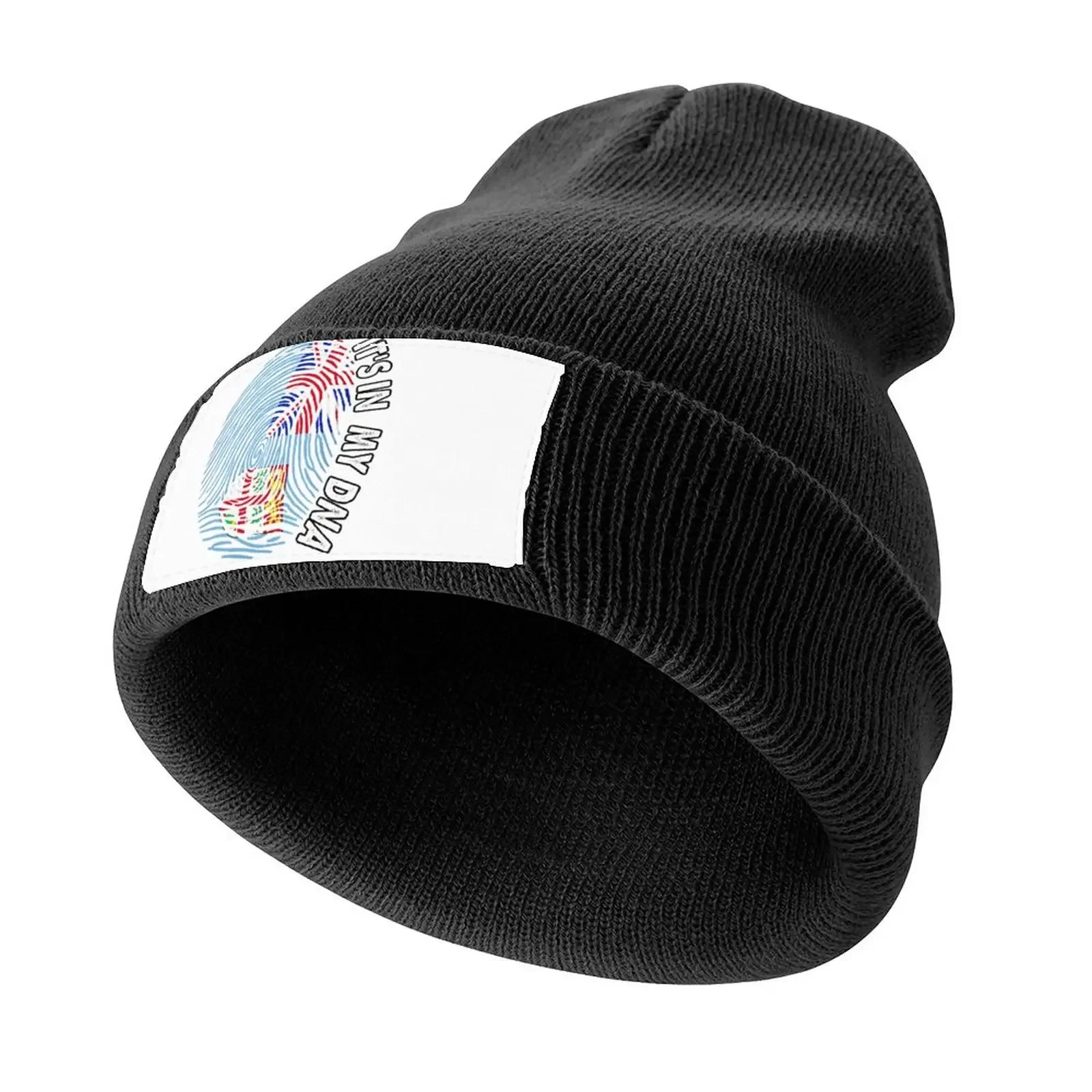 fiji Its In My DNA - Gift For Fijian From Fiji , dna gift womens mens funny gifts Knitted Cap Designer Hat Icon Female Men's