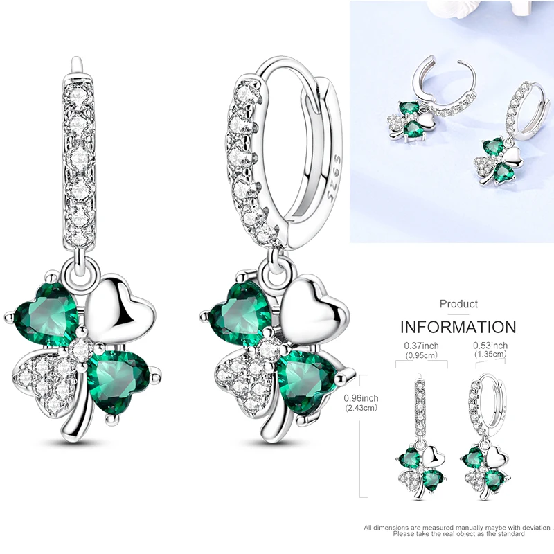 925 Sterling Silber Bunte Creolen Ohrringe mit Erdbeere, Libelle, Sonnenblume, Krabbe, Mantarochen und Lebensbaum als Geburtstagsgeschenk für Frauen – Detail 29