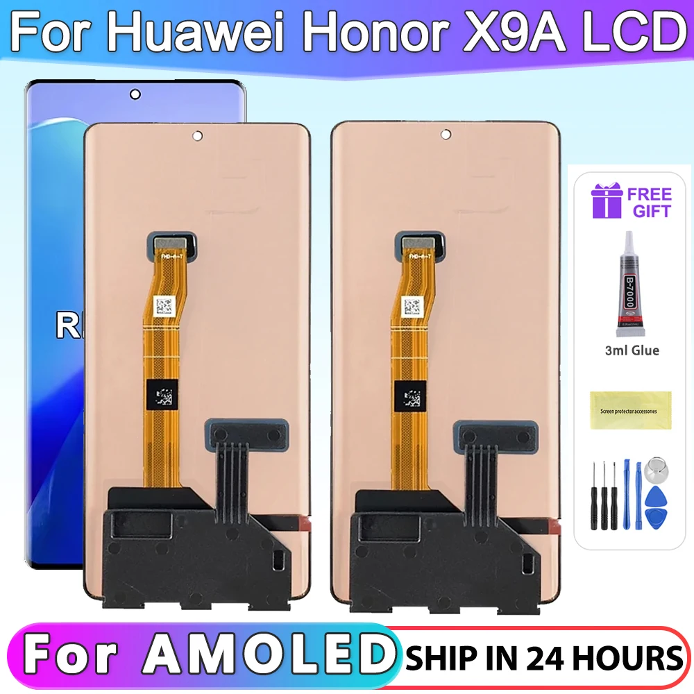 

For HUAWEI Honor X9a 6.67''For HonorX9a RMO-NX1 LCD Display Touch Screen Digitizer Assembly Replacement