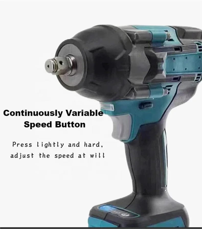 003 600N High Power Brushless Electric Cordless Impact Wrench For Makitas 18V Battery