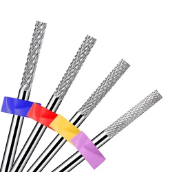 Milling Cutter For Manicure Ceramic Nail Drill Bits Pedicure Carbide Milling Cutter For Nail Files Manicure Cutter Nail Art Tool