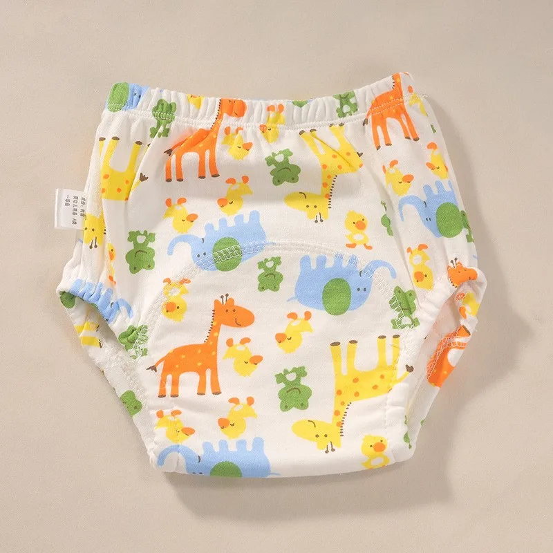Neugeborenen Training Hosen Baby Shorts Einfarbig Waschbar Unterwäsche BABY Junge Mädchen Tuch Windeln Mehrweg Windeln Säuglings Höschen – Detail 5