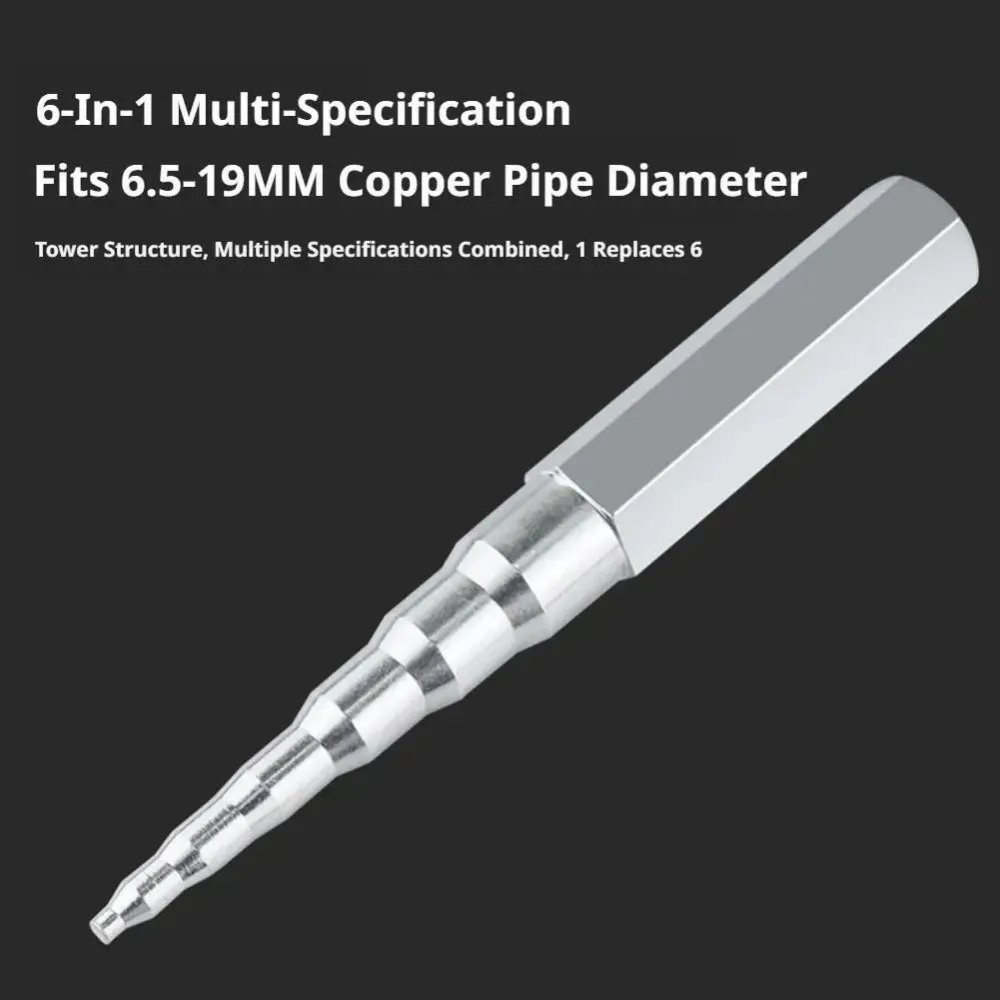 6 in 1 Swaging Punch Tool 6-19mm Head Range 1/4