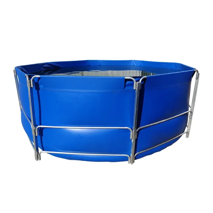 Wholesale Water Storage Tank Outdoor Farm Available Blue Plastic Foldable Large Fish Tanks