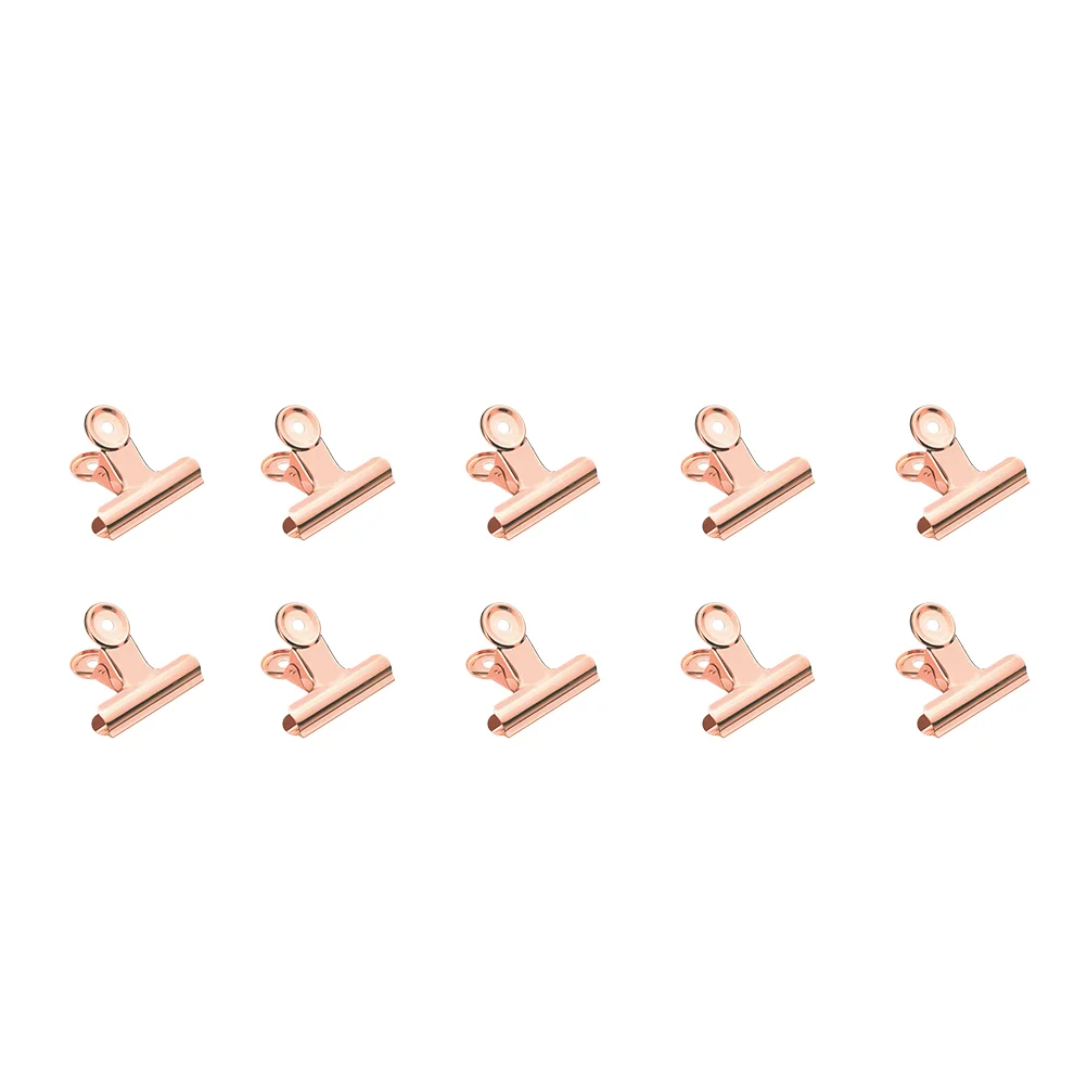 C Curve Shaping Clip Ticket Stationary Clips File Paper Clamp Multifunctional Metal Grip Binder