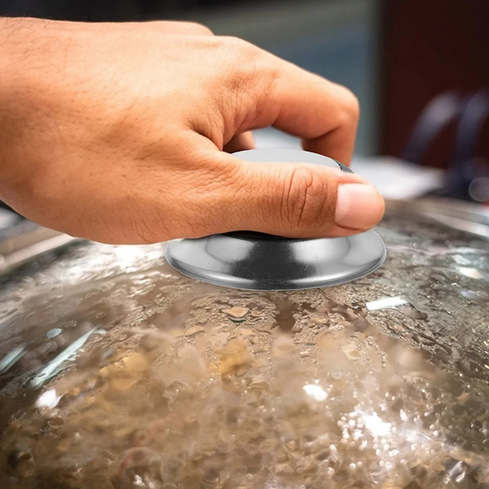 

9Pcs Compact Pot Lid Handles Metal Antiscald Knobs Hightemperature Resistant Cookware Supplies Judge Saucepan Lids