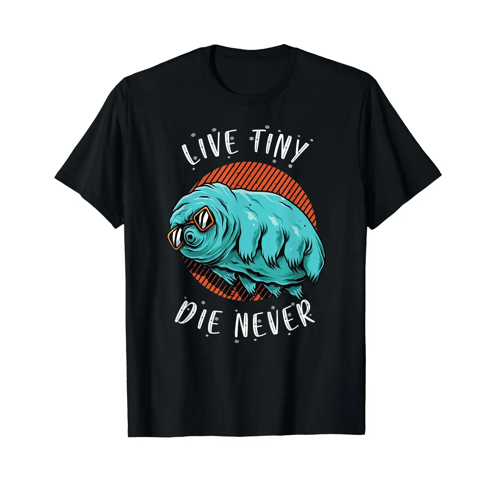 Tardigrade Microbiology s Cute Water Bear Funny Science T Shirt vintage Washed Top For Everyday Wear Slightly streetwear