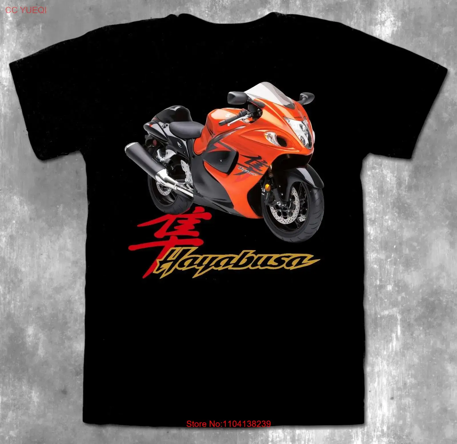 HAYABUSA GEN 2 t shirt BLACK