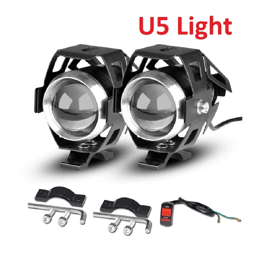 Electric Scooter Motorcycle  MT-09 MT09 Tracer 900 MT 09 FZ-09 FZ 09 XSR900 U5 Headlights U5 Headlamp Spotlights Fog Head Light