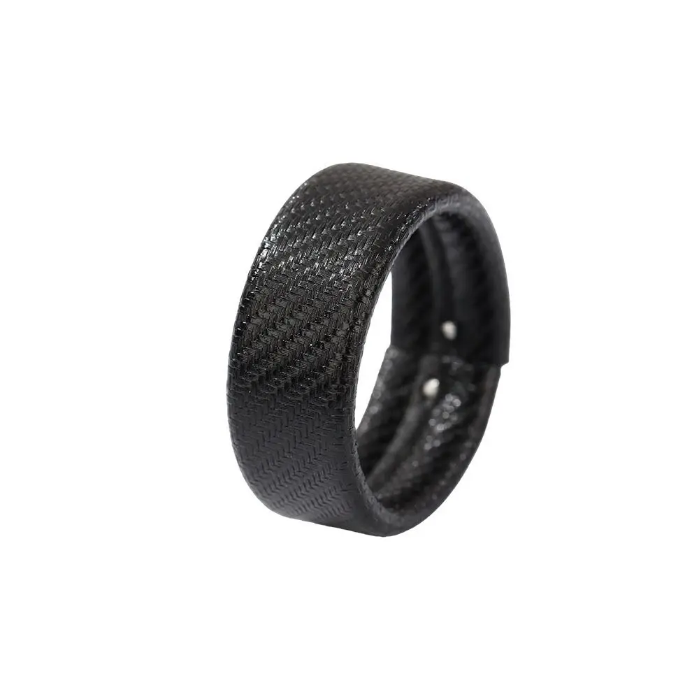 5pcs PU Leather Belt Loop Keeper Anti-Slip Faux Leather Belt Tail Retainer Ring Repair Parts Durable Belt Keeper Replacement