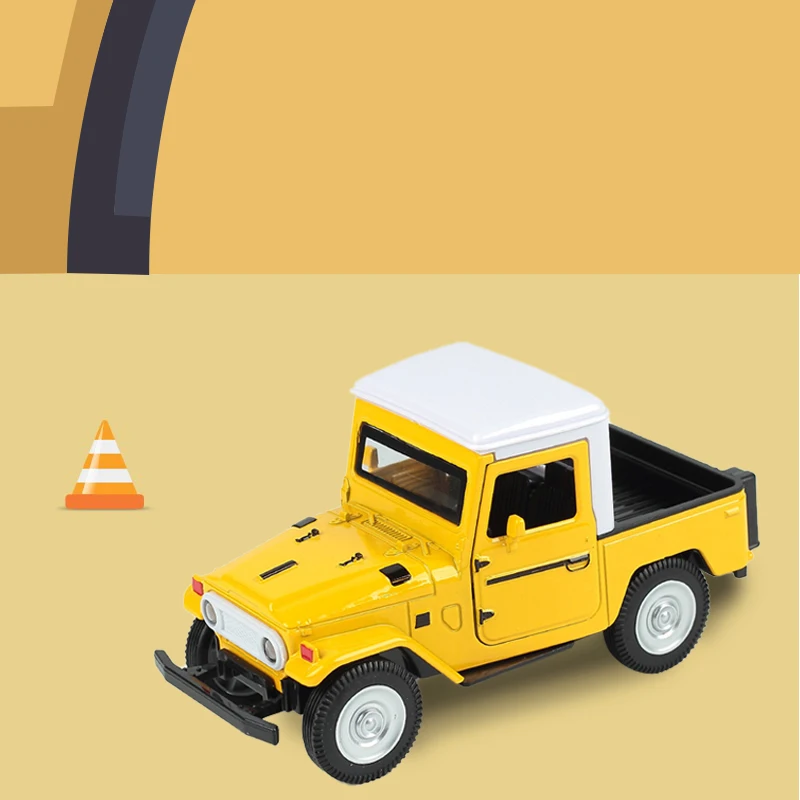

1:32 сплав внедорожная модель автомобиля FJ45, детская игрушечная машина, дисплей, задняя модель автомобиля для мальчика, игрушечное литье, статическая модель.