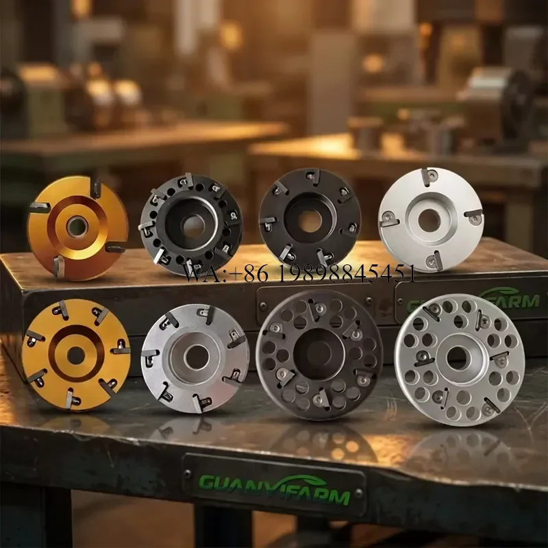WMWMNU Durable Aluminum Cattle Hoof Trimmer Disc 3 6 7 8 Blades Sharp Cutting for Cow Horse Hoof Repair Tool Factory Direct