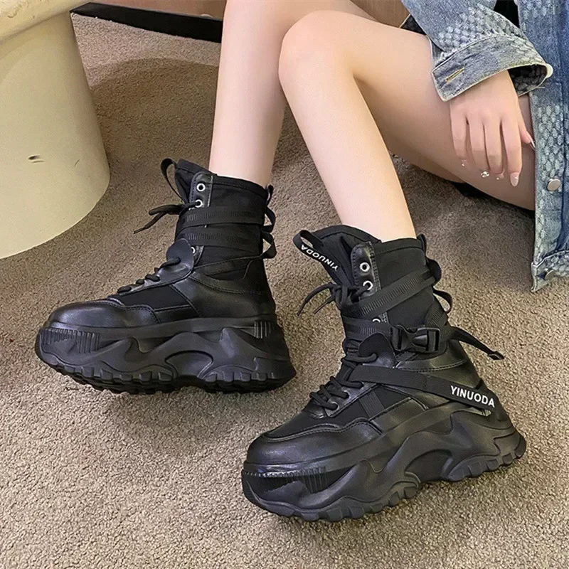 bottes-europeennes-hautes-et-fines-pour-femmes-chaussures-simples-a-fond-epais-hautes-printemps-et-automne-hiver