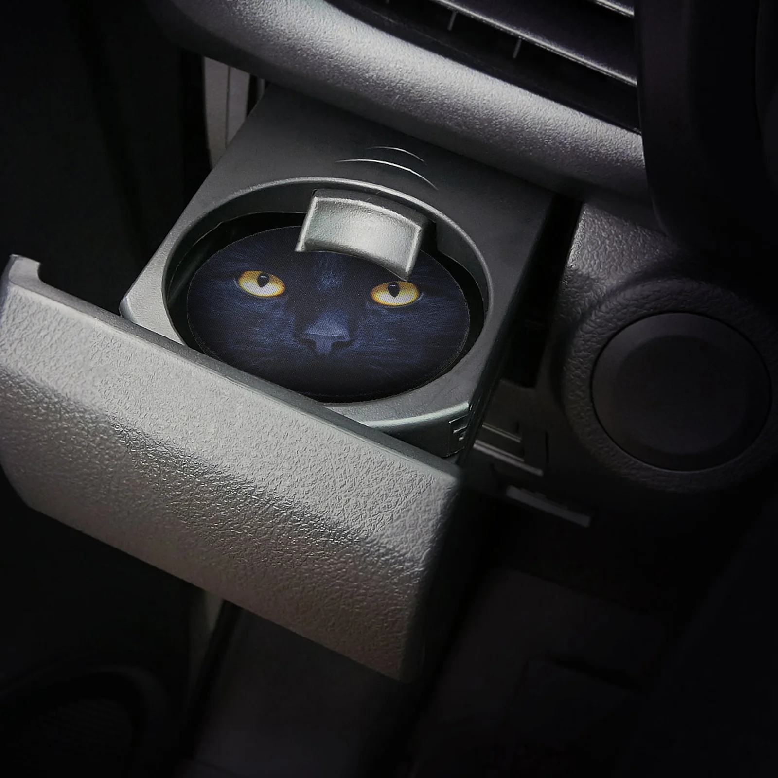 

GRADENEVE 5pcs Car Cup Holder Mats Storage Insulation Pads for Drinks Decorative Vehicle Accessories