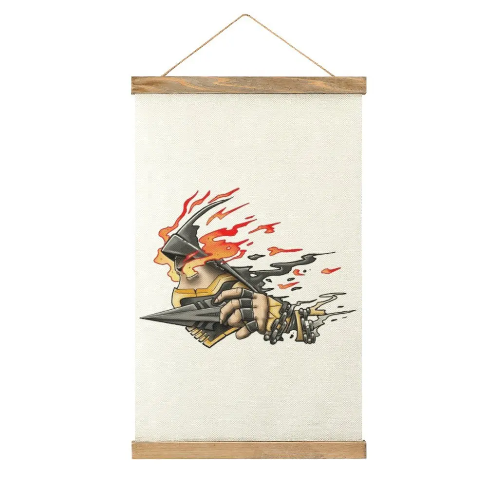 Graphic Vintage Scorpion Fire Spike For Sale Canvas Hanging Picture Picture Hanging Novelty Bar   Painting Style Decorate