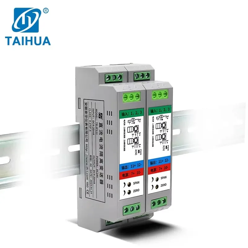 High Accuracy Frequency Isolator Converter 1 1 PLC/DCS Input 4-20mA/0-5V Output DC24V 35mm DIN Rail Mount for TB-F Industrial
