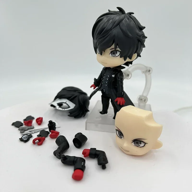 #989 Ren Amamiya Persona 5 Joker Anime Figure Megami Tensei Protagonist Action Figure #363 Morgana/Futaba Sakura Figure Doll Toy