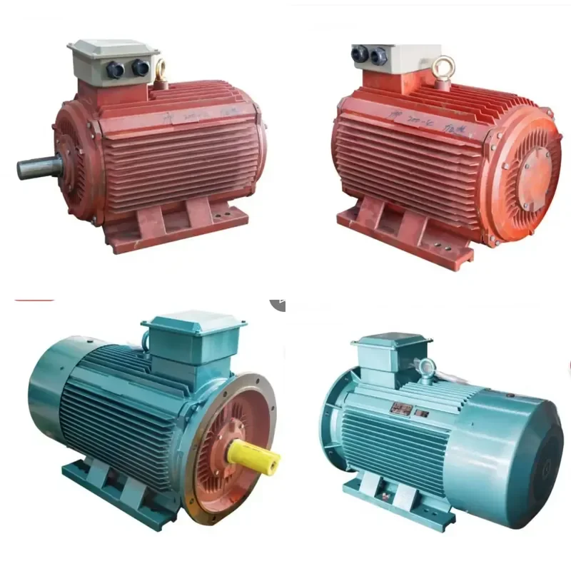 2026 HOT Y250M-2 55KW 75HP 380V 400V 3000RPM Brushless AC 3 Three Phase Induction Electric Motor 55 kw 75 380 400 V Volt
