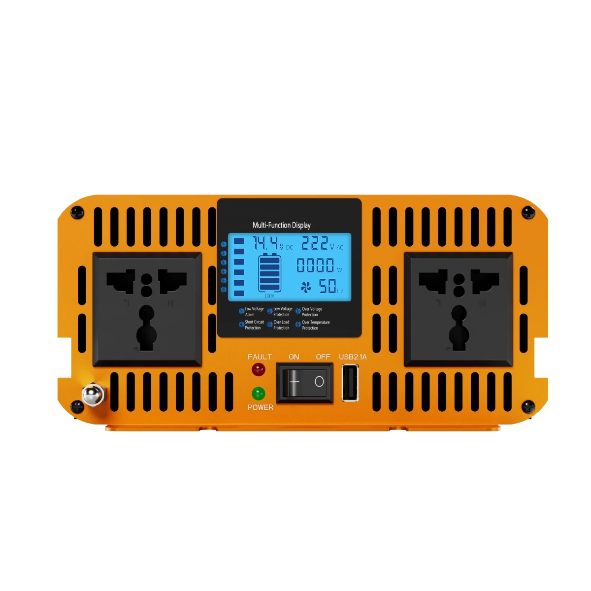 Converter 24v 4000 Watts Automotive Power Inverter DC 12v to 220 Volts AC Converter 4000 Watts Pure Sine Wave 4000 Watts