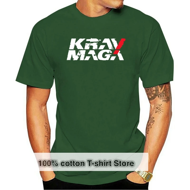 Clothing Vintage Design KRAV MAGA Tshirt For Women Men Self defense 9608