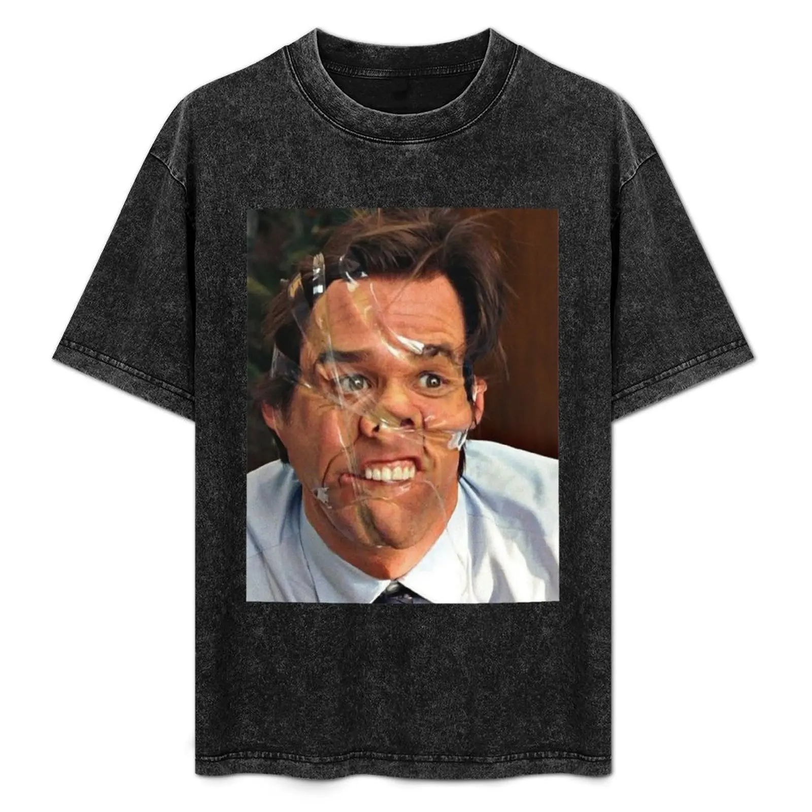 jim carrey meme T-Shirt plus size tops summer clothes designer shirts anime shirts men