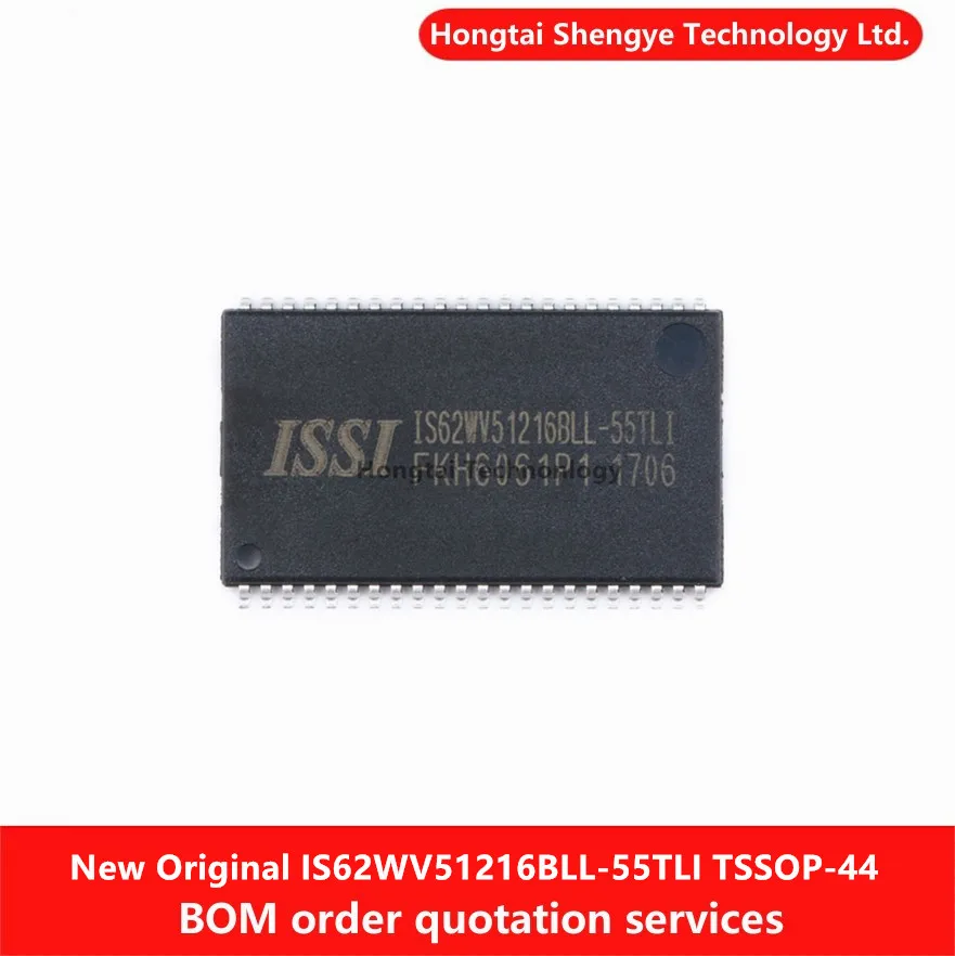 New Original IS62WV51216BLL-55TLI TSSOP-44 RAM Memory Chip IC Chip