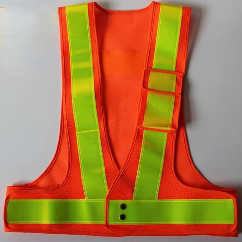Fishing Net V-Shaped Reflective Riding Vest Traffic Vest Construction Traffic Driver