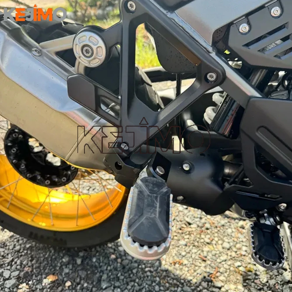 FOR BMW R 1300 GS R1300GS Triple Black/Trophy 2024 2026 2025 Passenger Footrest Lowering Relocation Rider Foot Pegs Lowering Kit