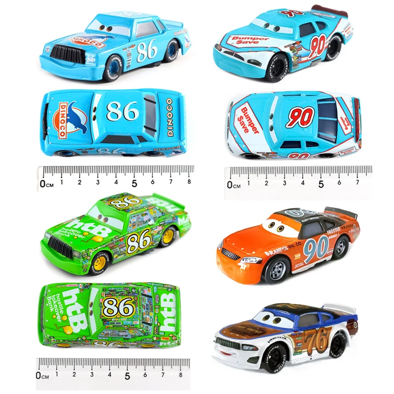 Cars 3 Pixar Cars 2 Lightning McQueen Mater Sheriff Legierungsmetall-Modellautos 1:55 Metallspielzeugfahrzeuge Jungen Kinder Geschenke Spielzeug – Detail 8