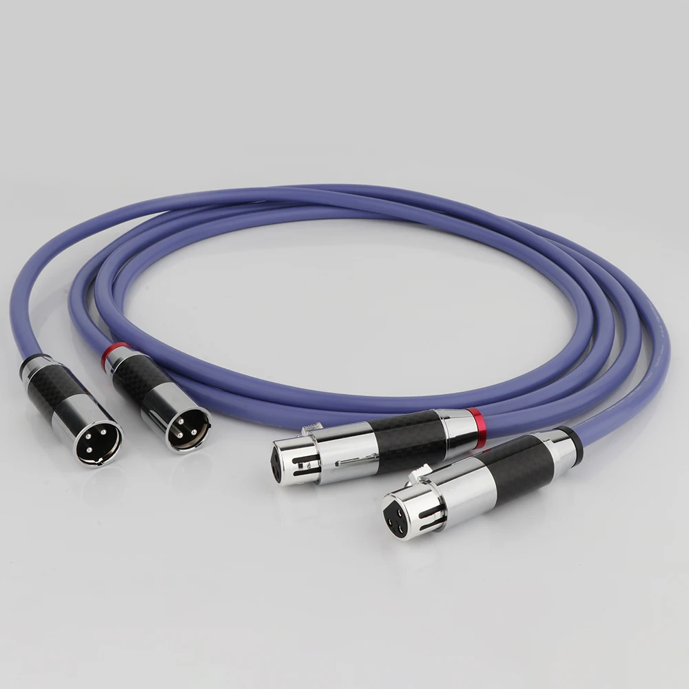 X431 Furutech FA-αs22 OCC Copper RCA Cable Hi-End XLR Balanced Line RCA to XLR Male Interconnect Cable